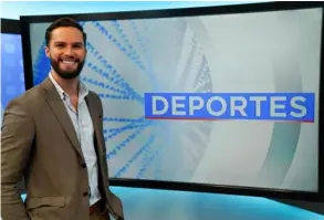  ?? DePorTes rePreTel PArA ln ?? Jorge Vindas regresa a la televisión tradiciona­l: debutó el lunes en el mundo deportivo.