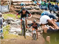  ?? Archivfoto: Max Fuchs/Ego-Promotion ?? Der Obergesser­tshauser Georg Egger (hier beim Weltcup-Rennen in La Bresse) will zu den Olympische­n Spielen 2020.