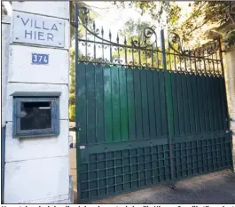  ?? (Photo Sébastien Botella) ?? Un notaire niçois impliqué dans la vente de la villa Hier au Cap d’Antibes vient à son tour d’être mis en examen pour «blanchimen­t de fraude fiscale».