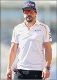  ??  ?? Fernando Alonso.