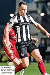  ?? JON CORKEN ?? Grimsby’s Bryn Morris