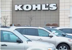  ?? / MILWAUKEE JOURNAL SENTINEL ?? Kohl’s is among retailers fighting a Republican proposal on how imports get taxed.