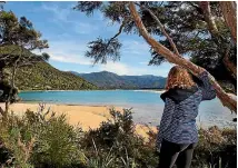  ?? VIRGINIA WOOLF/NELSON MAIL ?? Awaroa Beach in Abel Tasman National Park.