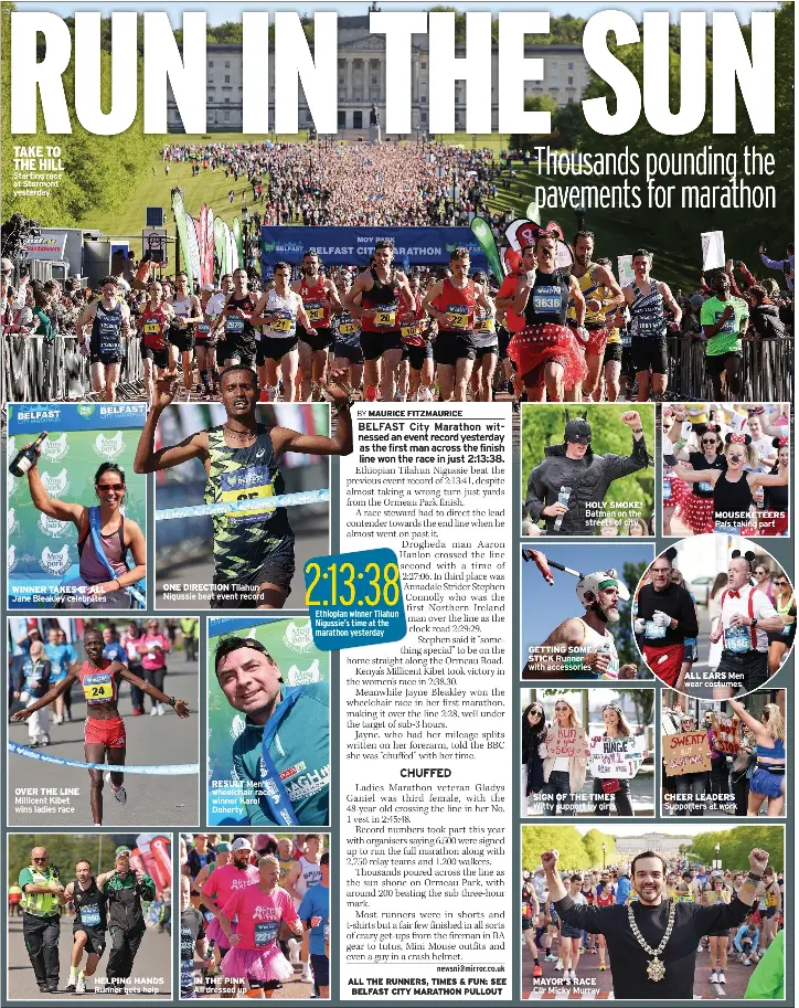 RUN IN THE SUN | Daily Mirror (Northern Ireland) | PressReade­r