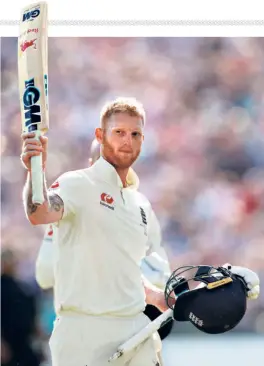  ?? REUTERS ?? Stepping up: Ben Stokes, the 2019 Wisden Leading Cricketer in the World, will captain England in the first Test against the West Indies in the absence of regular skipper Joe Root.
