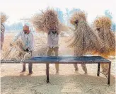  ?? NARINDER NANU AFP VIA GETTY IMAGES ?? India wants basmati rice to have geographic status in the EU. Pakistan is against the move.