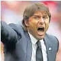  ??  ?? READY TO MOVE Conte will launch £100m spree