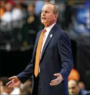  ?? TOM PENNINGTON / GETTY IMAGES ?? Tennessee’s rise is a testament to the ability of head coach Rick Barnes and his staff to evaluate and develop talent.