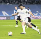  ?? ?? Real’s Marco Asensio during a La Liga game against Alaves, Madrid, Spain, Feb. 19, 2022.