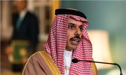  ?? Photograph: Reuters ?? The Saudi foreign minister, Prince Faisal bin Farhan Al Saud, says the country is ‘ready to engage with the Biden administra­tion once they take office’.