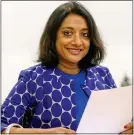  ?? ?? HIGHLY RATED: Dr Navina Evans will step up to take on extra workload