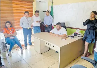  ?? SARABIA ?? El cambio debía realizarse el pasado 12 de MAYO/BRISSELDA