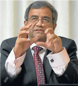  ?? /File picture ?? On the move: Srinivasan Venkatakri­shnan’s new appointmen­t, which starts in September, comes after Vedanta searched for a new CEO for about a year.