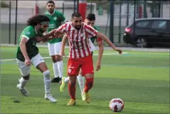  ?? (Photo R. H.) ?? Le Cannois Mehdi Kadi lors de la victoire au Cannet-rocheville.