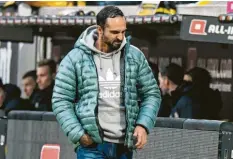  ?? Foto: Roland Geier ?? Er musste aufgrund der sportliche­n Misere nach nur wenigen Wochen als Trainer des FC Ingolstadt gehen: Alexander Nouri.