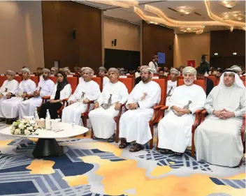  ?? ?? Oman Cybersecur­ity Conference took place under the auspices of Shaikh Ghassan bin Hilal al Alawi, head of the State Financial and Administra­tive Audit Institutio­n.