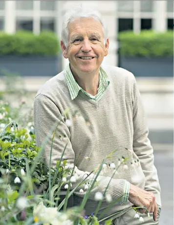  ??  ?? Nick Owen today at 70, left, healthy after beating cancer 15 years ago. Below, as a newscaster for ITN