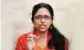  ??  ?? DCW chairperso­n Swati Maliwal