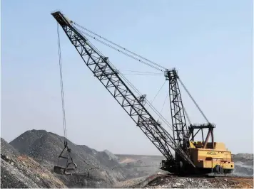  ??  ?? COAL IS currently one of the best performing commoditie­s in South African mining, says Mineral Resources and Energy Minister Gwede Mantashe. | Supplied