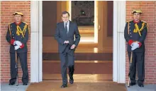  ?? Reuters ?? Spaniens Premier Mariano Rajoy setzt gern auf Zeit.