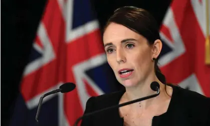  ?? ?? New Zealand’s prime minister, Jacinda Adern, has faced a tirade of misogyny. Photograph: Mark Tantrum/Getty Images