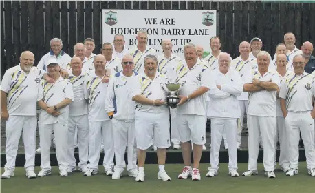  ??  ?? Durham County B team, the current Alsop Trophy holders.