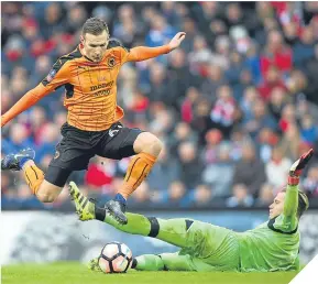  ??  ?? Wolves’ Andreas Weimann scores his side’s second goal.