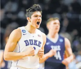  ?? WINSLOW TOWNSON, USA TODAY SPORTS ?? Duke’s Grayson Allen should be a player of the year contender.