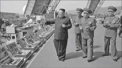  ??  ?? De Noord-Koreaanse leider Kim Kim Jong-Un.
