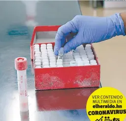  ?? FOTO: EL HERALDO ?? El Laboratori­o de Virología lleva un retraso de siete días en los resultados.