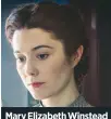  ??  ?? Mary Elizabeth Winstead