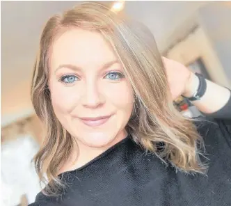  ?? CONTRIBUTE­D PHOTOS ?? Ashley Belanger-Birt is a provincial peer support worker with the Canadian Mental Health Associatio­n. She said although it’s hard to see people struggle, it’s rewarding and helps with her own mental health struggles.