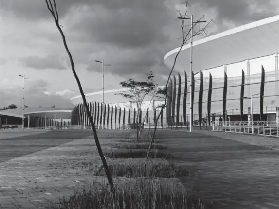  ??  ?? A judge briefly shut the Olympic Park in Rio de Janeiro this year, saying it was ‘battered by lack of care’ (Photos The Washington Post/João Pina)