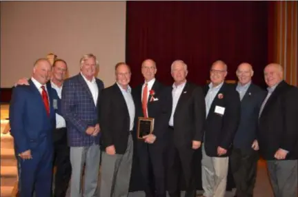  ?? MAGGIE CORCORAN — FOR DIGITAL FIRST MEDIA ?? Archbishop John Carroll High School holds its Hall of Fame induction ceremony.