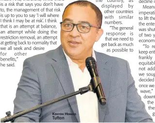  ?? KENYON HEMANS ?? Tufton