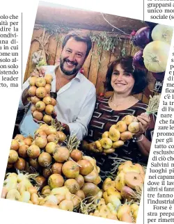  ??  ?? Umbria Il leader della Lega Matteo Salvini, 46 anni, in campagna elettorale nelle Regioni dove si è votato nel 2019. Qui sopra è alla sagra della cipolla di Cannara, in provincia di Perugia, per la sfida poi vinta domenica