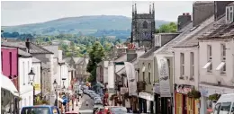  ??  ?? Market hub: Tavistock residents rebelled against McDonald’s