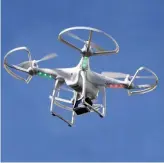  ??  ?? Commercial drone permits will cost SR500.