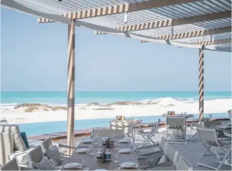  ?? Jumeirah at Saadiyat Island Resort ?? The latest Jumeirah property is located a few minutes away from Saadiyat Beach Club, and offers its guests one of the most private sections of beach in the capital