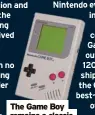  ?? ?? The Game Boy remains a classic