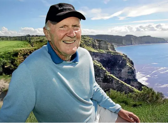  ?? STUFF ?? Julian Robertson on his golf course at Cape Kidnappers, in Hawke’s Bay. He first moved to New Zealand in 1978, planning to write a novel, but returned to New York after six months to found Tiger Management.