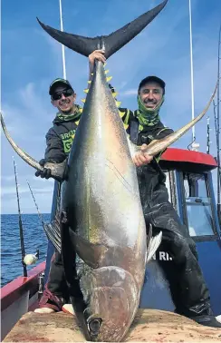  ?? Picture: Green Fish ?? Artisanal fish supplier Andrew Nienaber, left, and his brother, Ryan, have changed their business to supply fish directly to consumers.