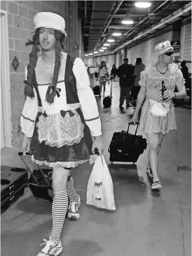  ?? LM OTERO, AP ?? Athletics pitcher Brad Ziegler in 2008 was among countless rookies to endure a hazing ritual of dressing as a woman.