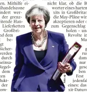  ??  ?? Hat endlich ihren Brexit-Plan vorgestell­t: Theresa May