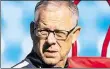  ?? DPA-BILD: VARFJELL ?? Trainer der Norweger: Lars Lagerb=ck