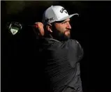 ?? Warren Little / Getty Images ?? Jon Rahm of Spain had a rough day a the Andalucia Masters, shooting his second-worst score as a profession­al.