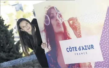  ?? (Photo Patrice Lapoirie) ?? Les nouveaux outils visant à renforcer la marque Côte d’Azur France seront en partie numérique.