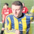  ??  ?? Hat-trick hero YM star Craig Tocher