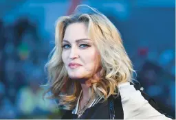  ?? BEN STANSALL/GETTY-AFP 2016 ?? Madonna is the first woman to have a top 10 album in each decade since the 1980s.