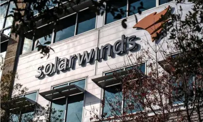  ??  ?? The SolarWinds headquarte­rs in Austin, Texas. Up to 18,000 customers of the US software maker were compromise­d by the hack. Photograph: Sergio Flores/Reuters